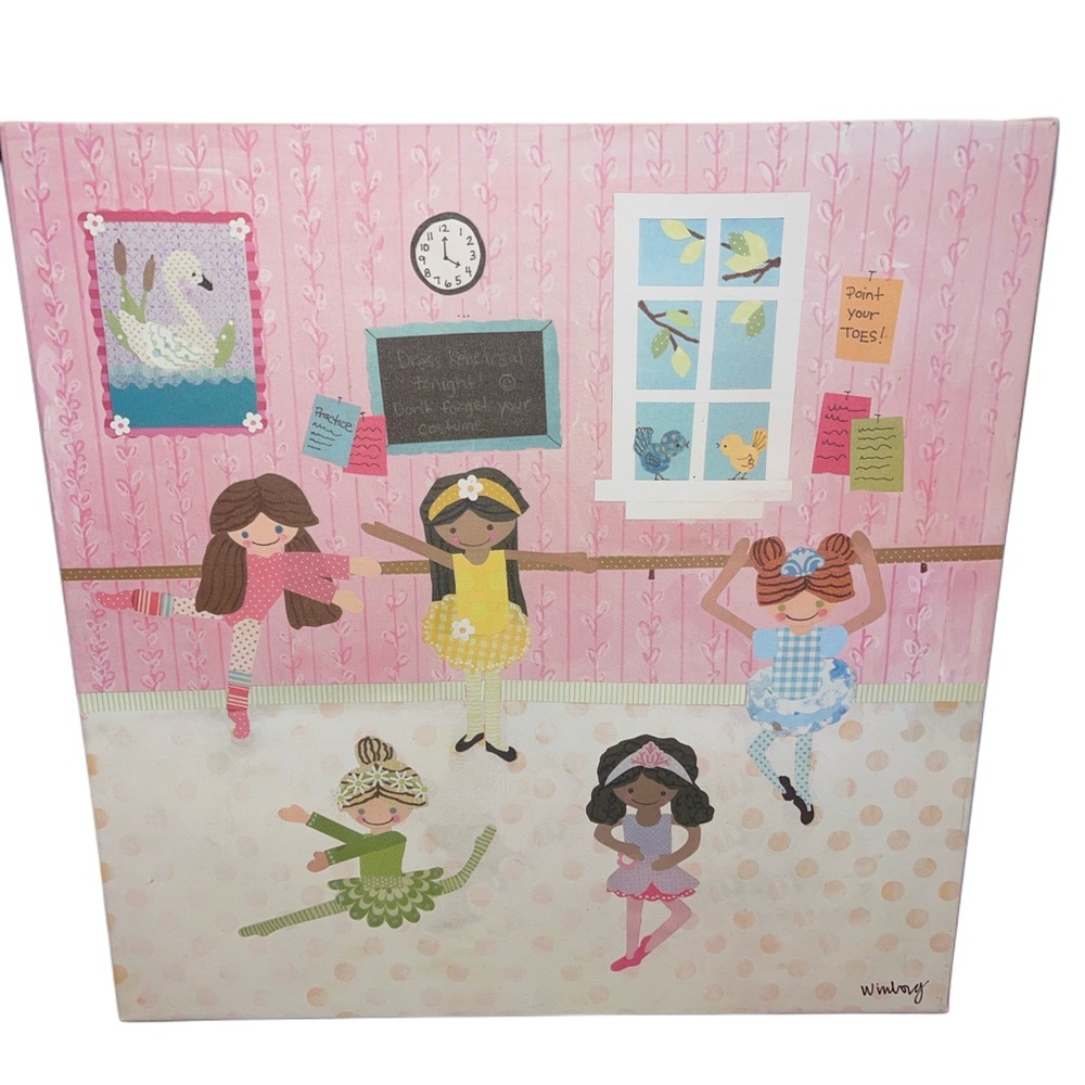 Oopsy daisy ballet painting